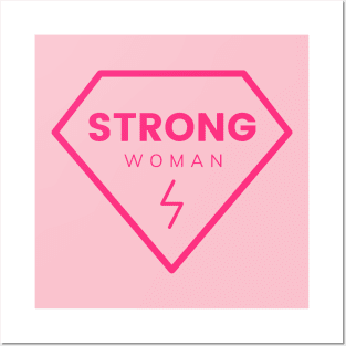 Strong Woman Posters and Art